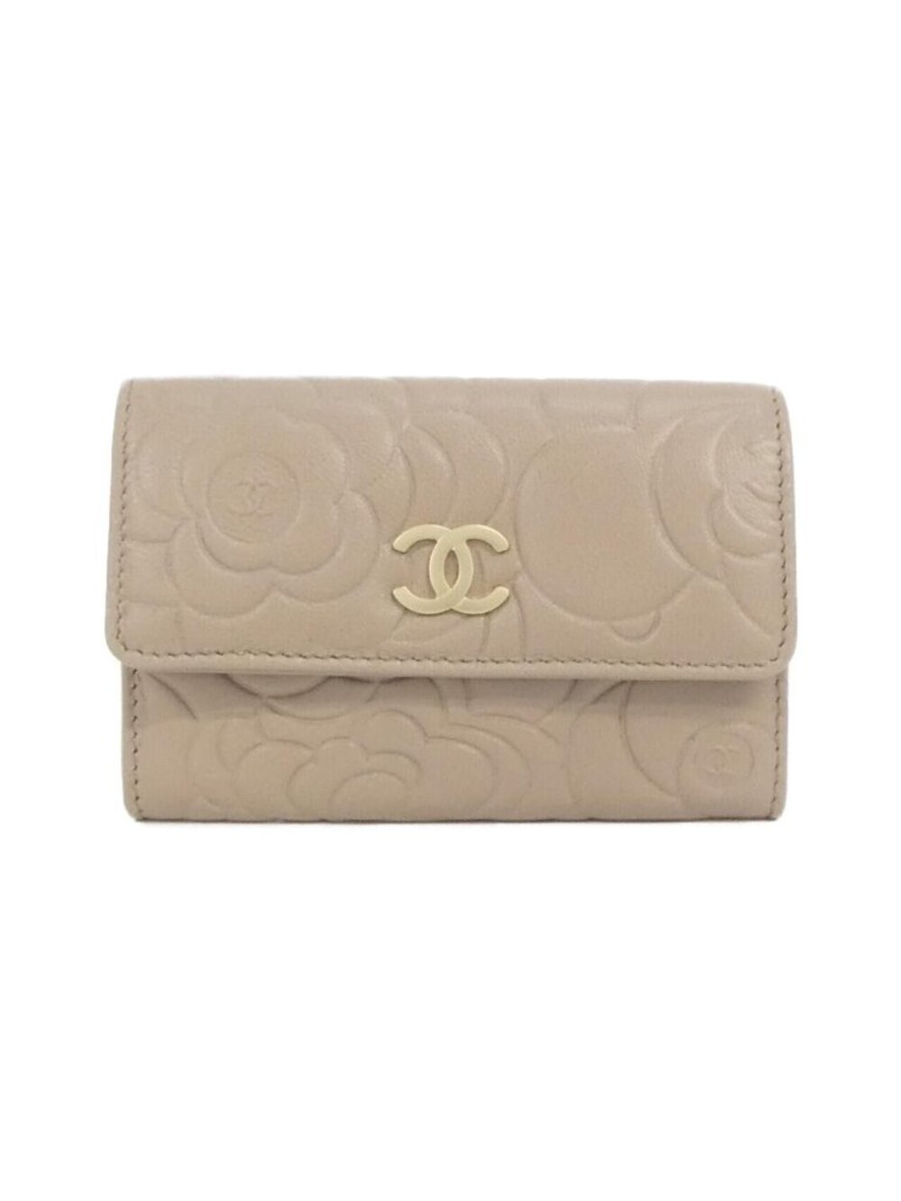 Chanel Card Case Beige